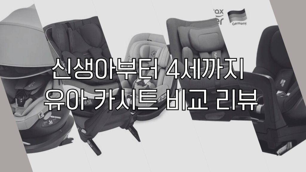 뉴나 조이 멕시코시 브라이텍스 비세이프 유아 카시트 리뷰 이미지
